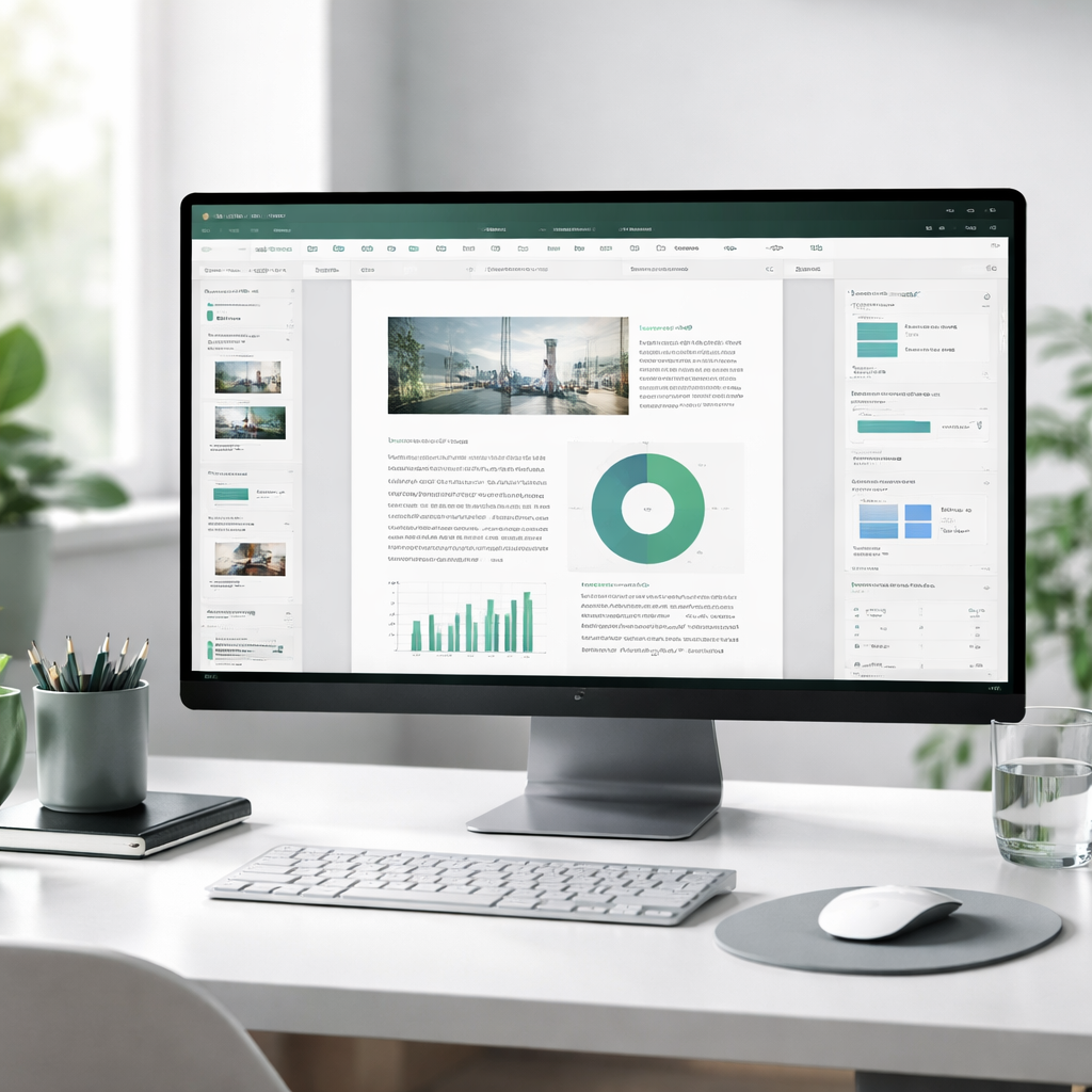 WPS文字处理文档编辑界面